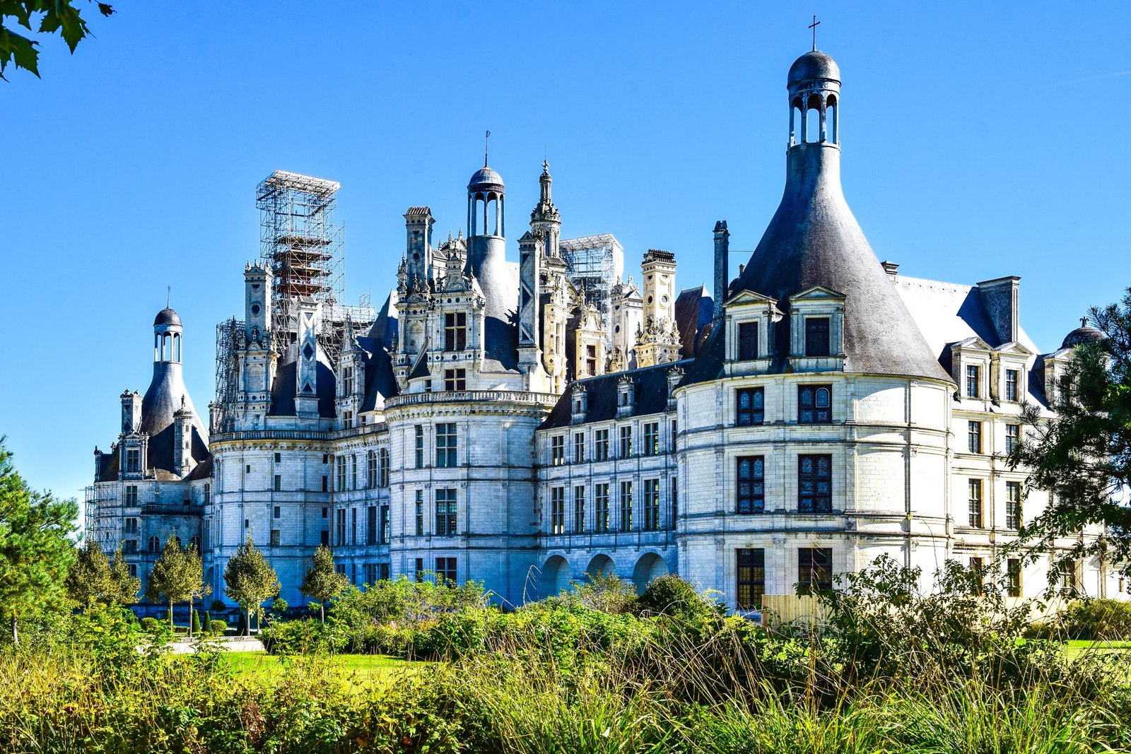 Château de Chambord – visite des châteaux de la Loire avec chauffeur VTC